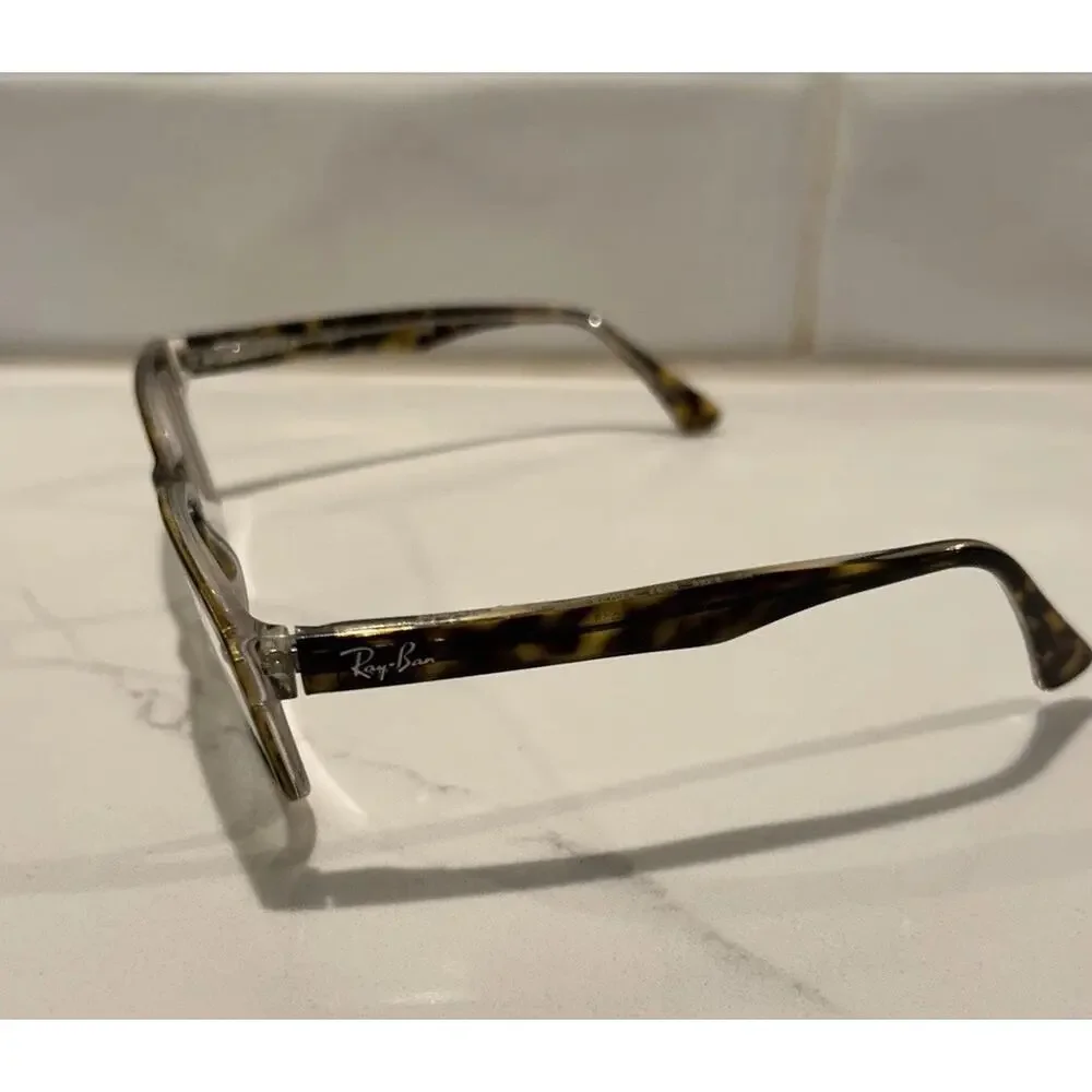 Ray Ban Eyeglasses Frames‎ Only RB 5286 5082 Transparent Square Tortoise Shell